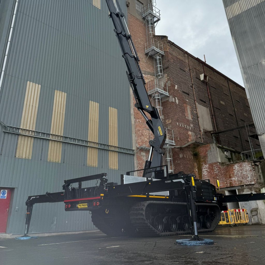 Rooftop grillage placement